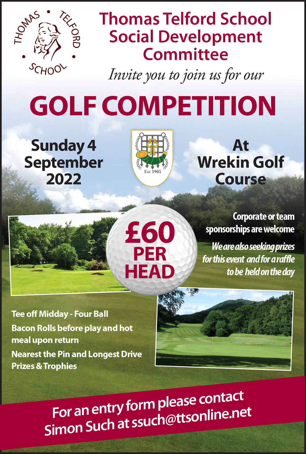 Golf Day Poster 2021